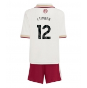 Arsenal Jurrien Timber #12 Derde tenue voor kinderen 2025-26 Korte Mouwen (+ broek)