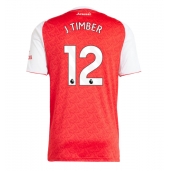 Arsenal Jurrien Timber #12 Thuis tenue 2025-26 Korte Mouwen