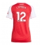 Arsenal Jurrien Timber #12 Thuis tenue voor Dames 2025-26 Korte Mouwen