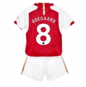 Arsenal Martin Odegaard #8 Thuis tenue voor kinderen 2023-24 Korte Mouwen (+ broek)
