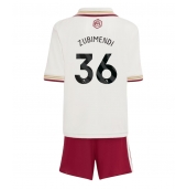 Arsenal Martin Zubimendi #36 Derde tenue voor kinderen 2025-26 Korte Mouwen (+ broek)