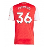 Arsenal Martin Zubimendi #36 Thuis tenue 2025-26 Korte Mouwen