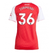 Arsenal Martin Zubimendi #36 Thuis tenue voor Dames 2025-26 Korte Mouwen