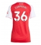 Arsenal Martin Zubimendi #36 Thuis tenue voor Dames 2025-26 Korte Mouwen