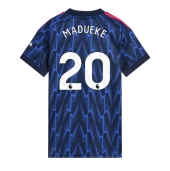 Arsenal Noni Madueke #20 Uit tenue voor Dames 2025-26 Korte Mouwen