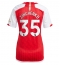 Arsenal Oleksandr Zinchenko #35 Thuis tenue voor Dames 2023-24 Korte Mouwen