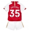 Arsenal Oleksandr Zinchenko #35 Thuis tenue voor kinderen 2023-24 Korte Mouwen (+ broek)