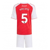 Arsenal Piero Hincapie #5 Thuis tenue voor kinderen 2025-26 Korte Mouwen (+ broek)
