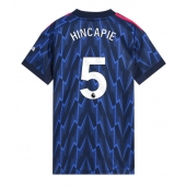 Arsenal Piero Hincapie #5 Uit tenue voor Dames 2025-26 Korte Mouwen