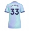 Arsenal Riccardo Calafiori #33 Derde tenue voor Dames 2024-25 Korte Mouwen