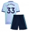 Arsenal Riccardo Calafiori #33 Derde tenue voor kinderen 2024-25 Korte Mouwen (+ broek)