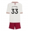 Arsenal Riccardo Calafiori #33 Derde tenue voor kinderen 2025-26 Korte Mouwen (+ broek)