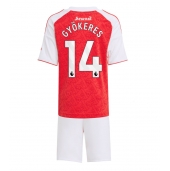 Arsenal Viktor Gyokeres #14 Thuis tenue voor kinderen 2025-26 Korte Mouwen (+ broek)
