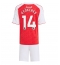 Arsenal Viktor Gyokeres #14 Thuis tenue voor kinderen 2025-26 Korte Mouwen (+ broek)