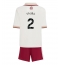 Arsenal William Saliba #2 Derde tenue voor kinderen 2025-26 Korte Mouwen (+ broek)