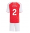 Arsenal William Saliba #2 Thuis tenue voor kinderen 2025-26 Korte Mouwen (+ broek)