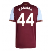 Aston Villa Boubacar Kamara #44 Thuis tenue 2025-26 Korte Mouwen