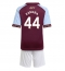 Aston Villa Boubacar Kamara #44 Thuis tenue voor kinderen 2025-26 Korte Mouwen (+ broek)