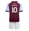 Aston Villa Emiliano Buendia #10 Thuis tenue voor kinderen 2025-26 Korte Mouwen (+ broek)