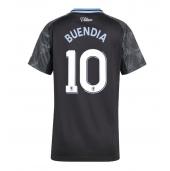 Aston Villa Emiliano Buendia #10 Uit tenue voor Dames 2025-26 Korte Mouwen
