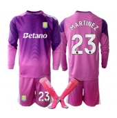 Aston Villa Emiliano Martinez #23 Keeper Derde tenue voor kinderen 2025-26 Lange Mouwen (+ broek)