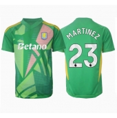 Aston Villa Emiliano Martinez #23 Keeper Thuis tenue 2024-25 Korte Mouwen