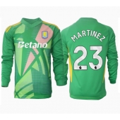 Aston Villa Emiliano Martinez #23 Keeper Thuis tenue 2024-25 Lange Mouwen