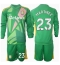 Aston Villa Emiliano Martinez #23 Keeper Thuis tenue voor kinderen 2024-25 Lange Mouwen (+ broek)
