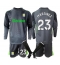Aston Villa Emiliano Martinez #23 Keeper Thuis tenue voor kinderen 2025-26 Lange Mouwen (+ broek)