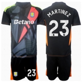 Aston Villa Emiliano Martinez #23 Keeper Uit tenue voor kinderen 2024-25 Korte Mouwen (+ broek)