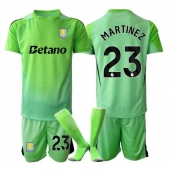 Aston Villa Emiliano Martinez #23 Keeper Uit tenue voor kinderen 2025-26 Korte Mouwen (+ broek)