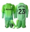 Aston Villa Emiliano Martinez #23 Keeper Uit tenue voor kinderen 2025-26 Lange Mouwen (+ broek)