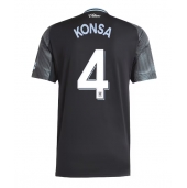 Aston Villa Ezri Konsa #4 Uit tenue 2025-26 Korte Mouwen