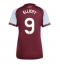 Aston Villa Harvey Elliott #9 Thuis tenue voor Dames 2025-26 Korte Mouwen