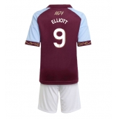 Aston Villa Harvey Elliott #9 Thuis tenue voor kinderen 2025-26 Korte Mouwen (+ broek)