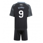 Aston Villa Harvey Elliott #9 Uit tenue voor kinderen 2025-26 Korte Mouwen (+ broek)