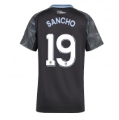 Aston Villa Jadon Sancho #19 Uit tenue voor Dames 2025-26 Korte Mouwen