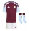 Aston Villa John McGinn #7 Thuis tenue voor kinderen 2025-26 Korte Mouwen (+ broek)
