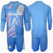 Aston Villa Keeper Derde tenue voor kinderen 2024-25 Lange Mouwen (+ broek)