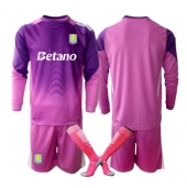 Aston Villa Keeper Derde tenue voor kinderen 2025-26 Lange Mouwen (+ broek)