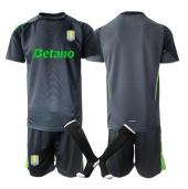 Aston Villa Keeper Thuis tenue voor kinderen 2025-26 Korte Mouwen (+ broek)