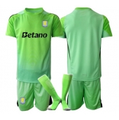 Aston Villa Keeper Uit tenue voor kinderen 2025-26 Korte Mouwen (+ broek)