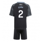 Aston Villa Matty Cash #2 Uit tenue voor kinderen 2025-26 Korte Mouwen (+ broek)