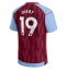 Aston Villa Moussa Diaby #19 Thuis tenue 2023-24 Korte Mouwen