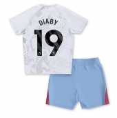 Aston Villa Moussa Diaby #19 Uit tenue voor kinderen 2023-24 Korte Mouwen (+ broek)