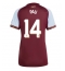 Aston Villa Pau Torres #14 Thuis tenue voor Dames 2025-26 Korte Mouwen