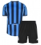 Atalanta Thuis tenue voor kinderen 2025-26 Korte Mouwen (+ broek)