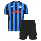 Atalanta Thuis tenue voor kinderen 2025-26 Korte Mouwen (+ broek)