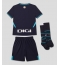 Athletic Bilbao Uit tenue voor kinderen 2025-26 Korte Mouwen (+ broek)