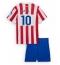 Atletico Madrid Alex Baena #10 Thuis tenue voor kinderen 2025-26 Korte Mouwen (+ broek)